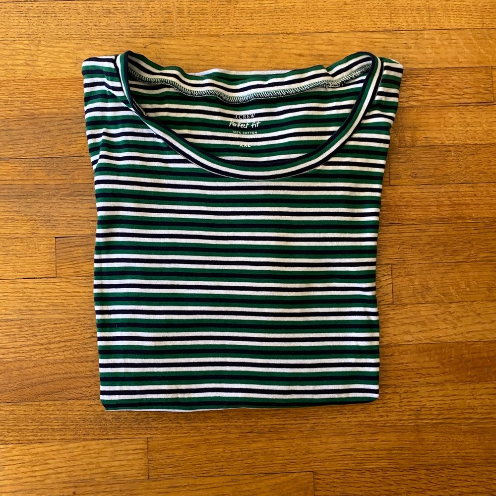 J. Crew ‘Perfect Fit’ Striped Tee
